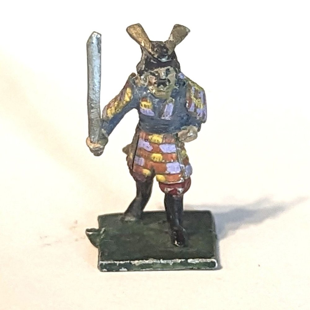 Minifigs S Range SAM1 Samurai with Katana 25mm Miniature, 1968